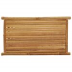 Table basse 70x40x35 cm bambou – Image 4