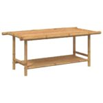 Table basse 110x55x45 cm bambou – Image 3