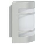 Appliques murales d'extérieur 2pcs argenté acier inoxydable – Image 3