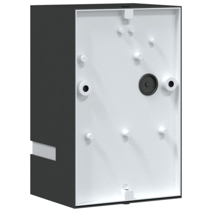 Appliques murales d'extérieur 2 pcs noir acier inoxydable – Image 4