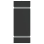 Appliques murales d'extérieur 2 pcs noir acier inoxydable – Image 2