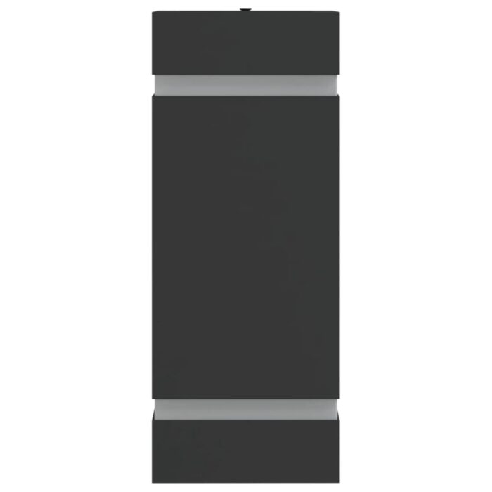 Appliques murales d'extérieur 2 pcs noir acier inoxydable – Image 2