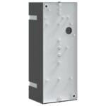 Appliques murales d'extérieur 2 pcs noir acier inoxydable – Image 4