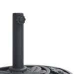 Base de parasol pour mâts Ø38 / 48 mm 9 kg demi-rond – Image 5