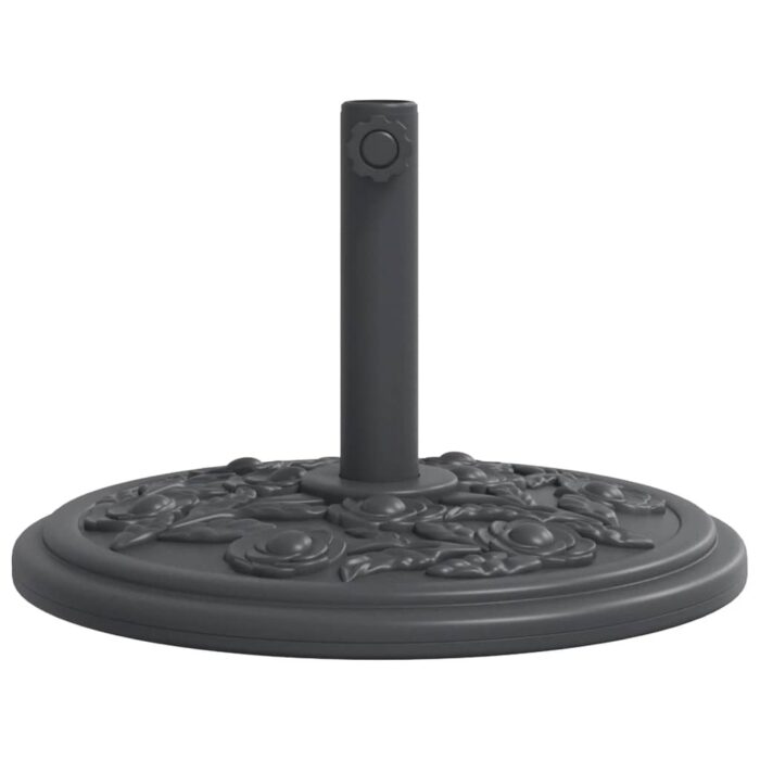 Base de parasol pour mâts Ø38 / 48 mm 12 kg rond – Image 2