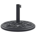 Base de parasol pour mâts Ø38 / 48 mm 12 kg rond – Image 3
