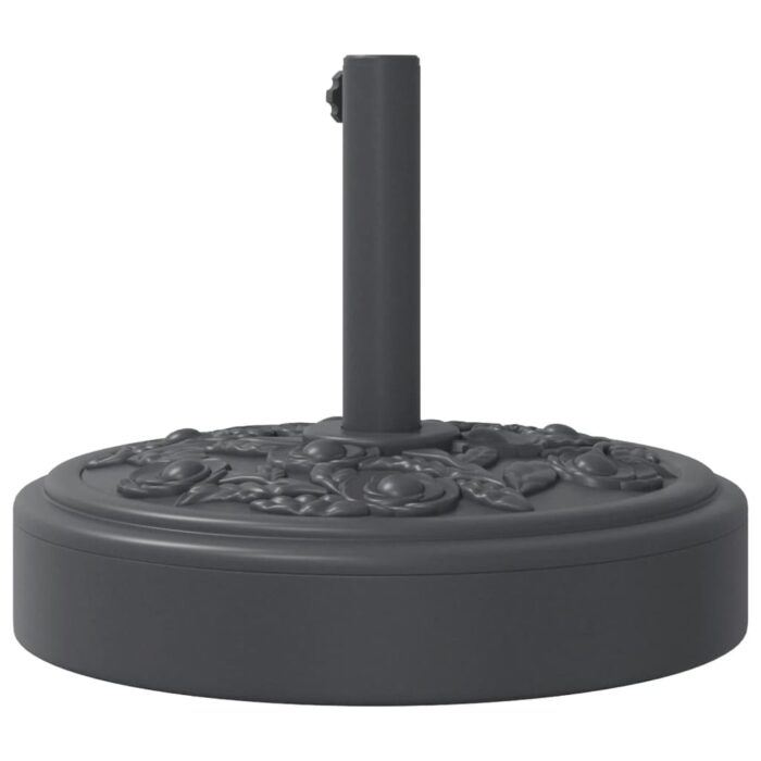 Base de parasol pour mâts Ø38 / 48 mm 25 kg rond – Image 4