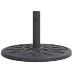 Base de parasol pour mâts Ø38 / 48 mm 12 kg rond – Image 2