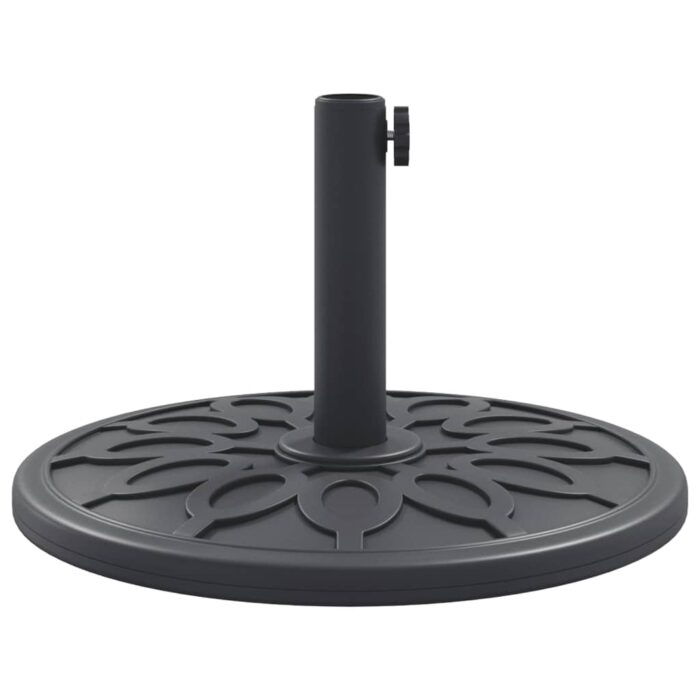 Base de parasol pour mâts Ø38 / 48 mm 12 kg rond – Image 3