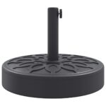 Base de parasol pour mâts Ø38 / 48 mm 25 kg rond – Image 3