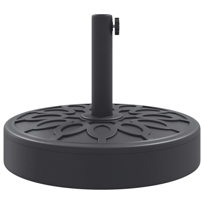 Base de parasol pour mâts Ø38 / 48 mm 25 kg rond – Image 3
