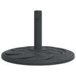 Base de parasol pour mâts Ø38 / 48 mm 12 kg rond – Image 2