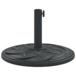 Base de parasol pour mâts Ø38 / 48 mm 12 kg rond – Image 3
