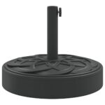Base de parasol pour mâts Ø38 / 48 mm 25 kg rond – Image 3
