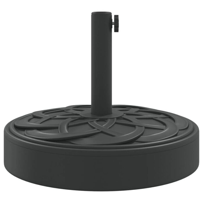 Base de parasol pour mâts Ø38 / 48 mm 25 kg rond – Image 3