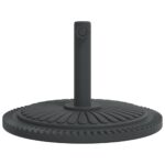 Base de parasol pour mâts Ø38 / 48 mm 12 kg rond – Image 2