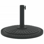 Base de parasol pour mâts Ø38 / 48 mm 12 kg rond – Image 3