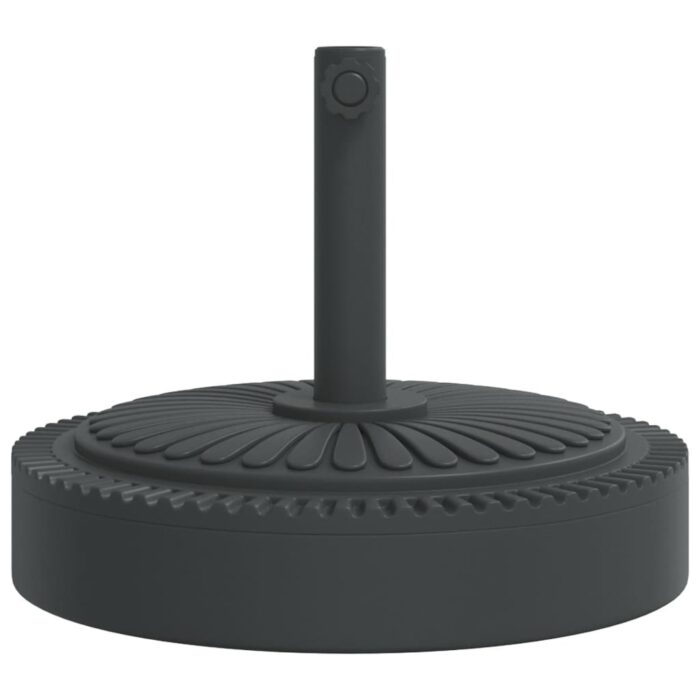 Base de parasol pour mâts Ø38 / 48 mm 25 kg rond – Image 2