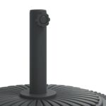 Base de parasol avec roues pour mâts Ø38 / 48 mm 27 kg rond – Image 5