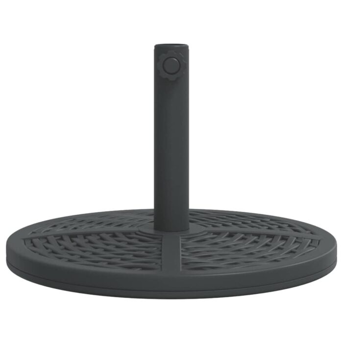 Base de parasol pour mâts Ø38 / 48 mm 12 kg rond – Image 2