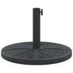Base de parasol pour mâts Ø38 / 48 mm 12 kg rond – Image 3