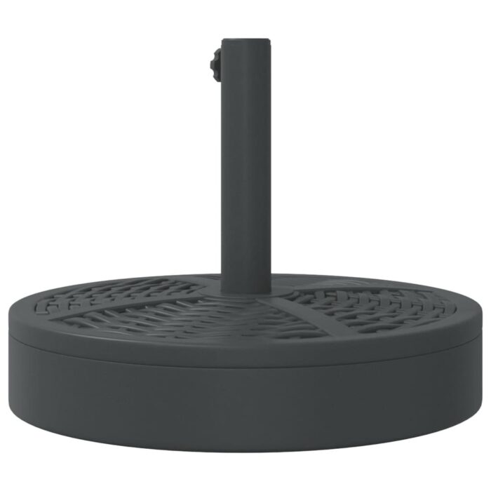 Base de parasol pour mâts Ø38 / 48 mm 25 kg rond – Image 4