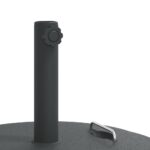 Base de parasol avec poignées pour mâts Ø38 / 48 mm 25 kg rond – Image 6