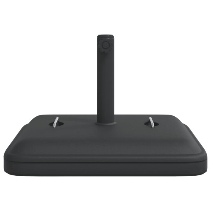 Base de parasol avec poignées pour mâts Ø38 / 48 mm 27 kg carré – Image 2