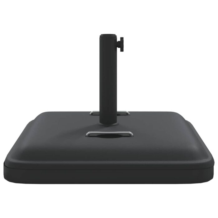 Base de parasol avec poignées pour mâts Ø38 / 48 mm 27 kg carré – Image 3