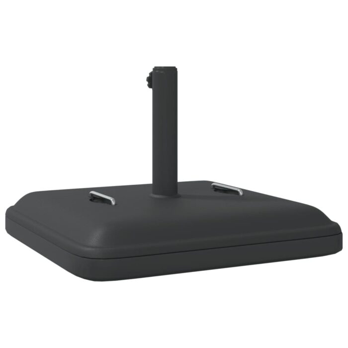 Base de parasol avec poignées pour mâts Ø38 / 48 mm 27 kg carré – Image 4