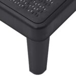 Chaise longue réglable en hauteur à 4 positions polypropylène – Image 6