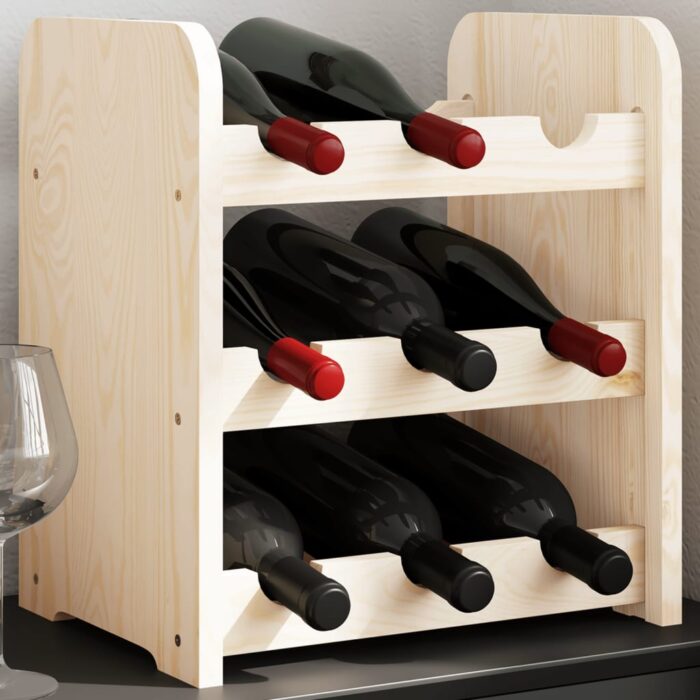 VXL8721102593864_m_en_hd_1.jpg Casier à vin 33x25x37 cm bois de pin massif – Image 1