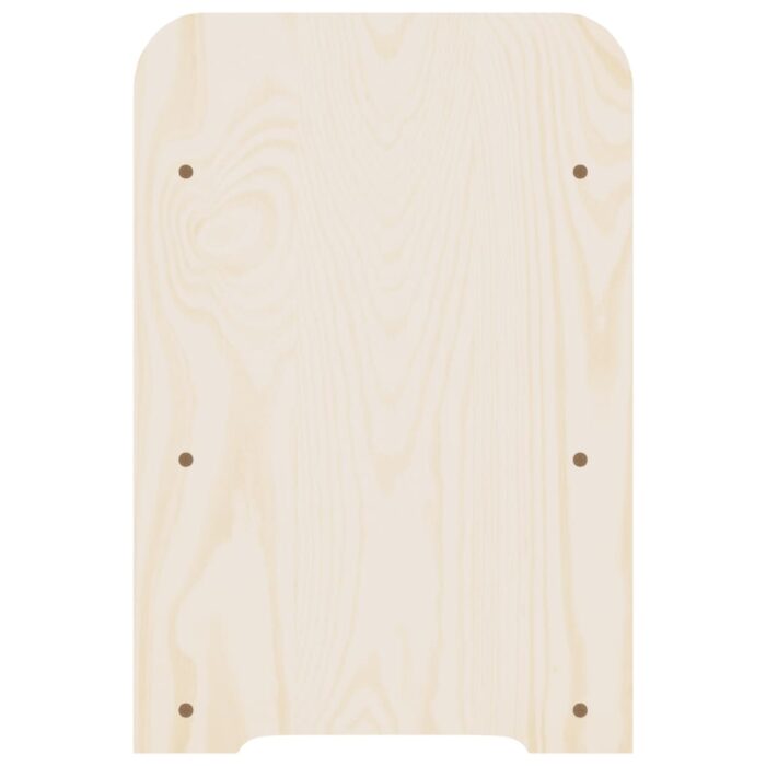 Casier à vin avec panneau supérieur 33x25x37 cm bois pin massif – Image 4