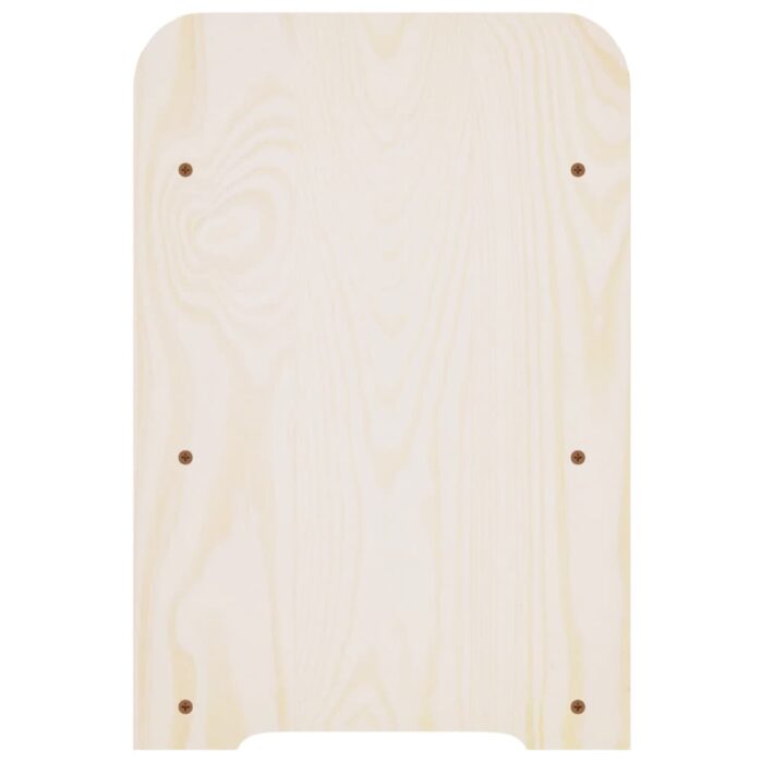 Casier à vin avec panneau supérieur 43x25x37 cm bois pin massif – Image 4