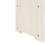 Casier à vin avec panneau supérieur 43x25x37 cm bois pin massif – Image 6