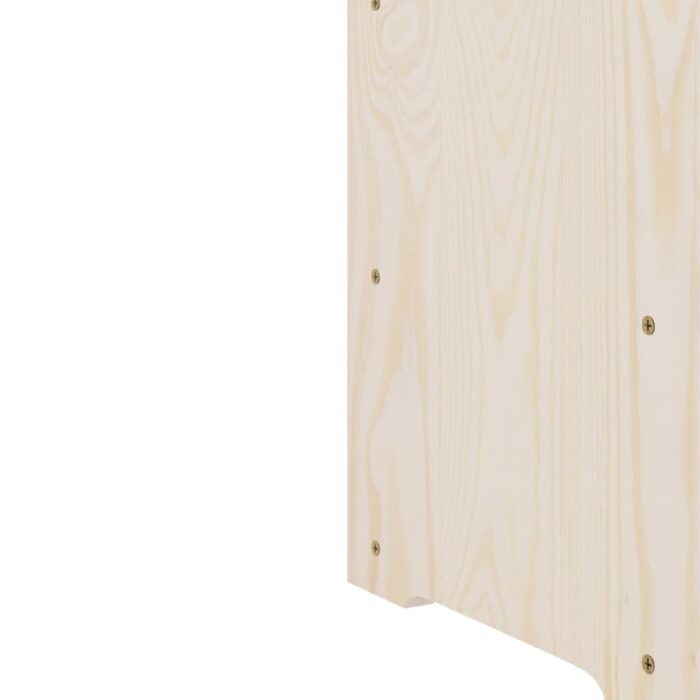 Casier à vin 67,5x25x60 cm Bois de pin massif – Image 6