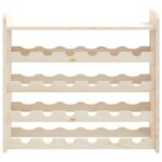 Casier à vin et panneau supérieur 67,5x25x60 cm bois pin massif – Image 3