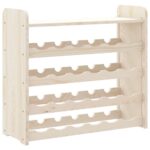 Casier à vin et panneau supérieur 67,5x25x60 cm bois pin massif – Image 5