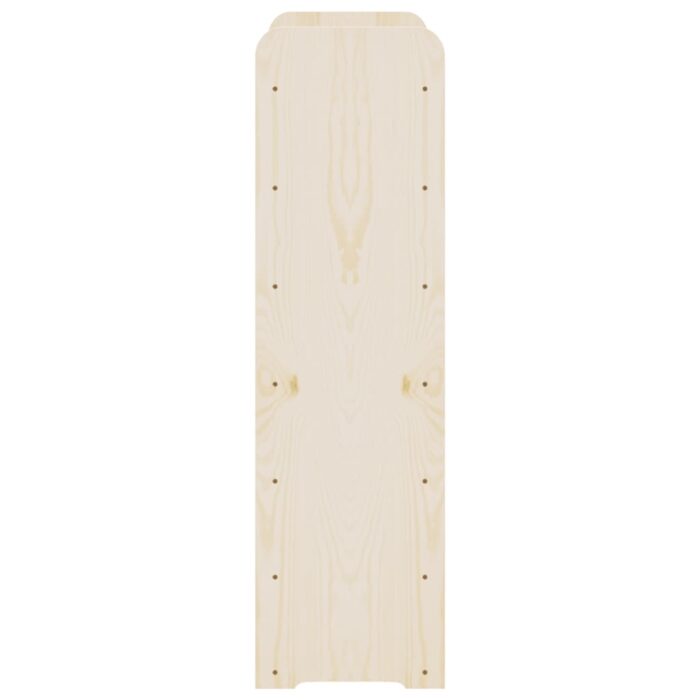 Casier à vin 67,5x25x87 cm Bois de pin massif – Image 4