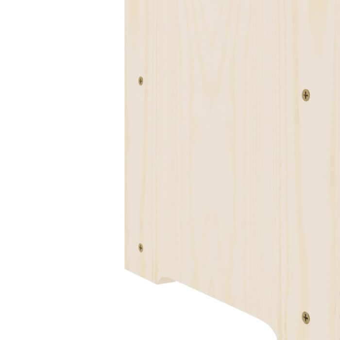Casier à vin 67,5x25x87 cm Bois de pin massif – Image 6