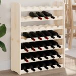 Casier à vin 67,5x25x87 cm Bois de pin massif
