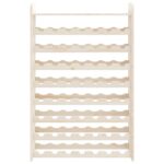 Casier à vin avec panneau supérieur bois de pin massif – Image 3