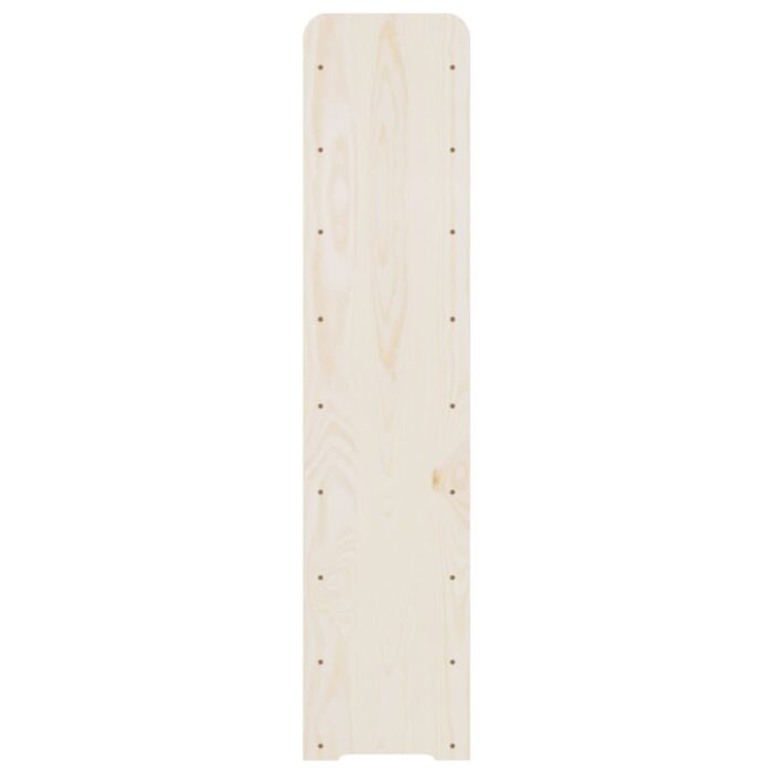 Casier à vin avec panneau supérieur bois de pin massif – Image 4