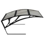 Garage pour robot tondeuse noir 80x101x46 cm – Image 3