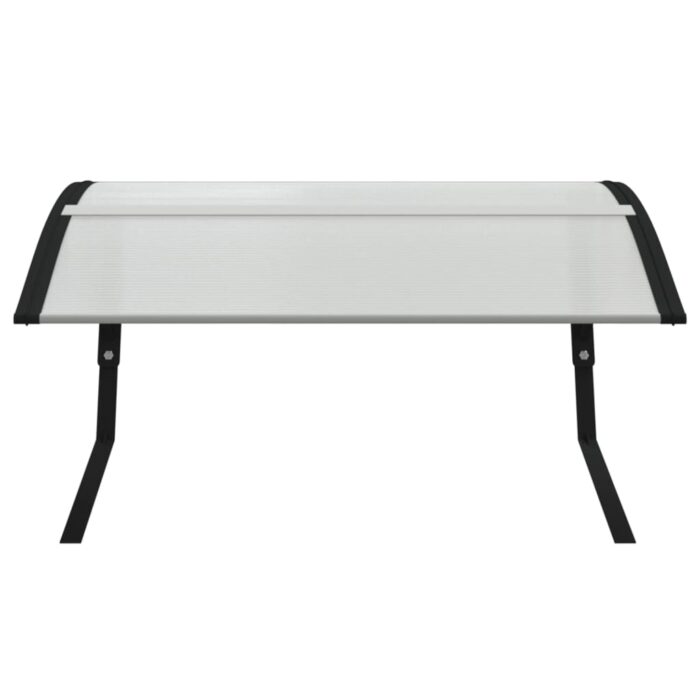 Garage pour robot tondeuse noir 80x101x46 cm – Image 2
