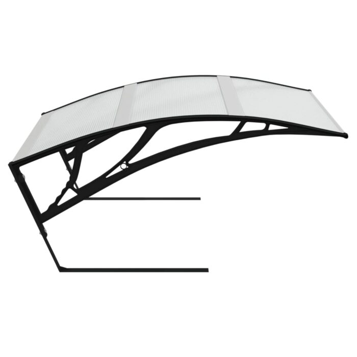 Garage pour robot tondeuse noir 80x101x46 cm – Image 3