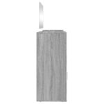 Ensemble de coiffeuse 4 pcs sonoma gris bois d'ingénierie – Image 4