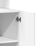 Armoire de cuisine blanc 60x50x180 cm bois d'ingénierie – Image 7