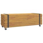 Table basse 110x45x35 cm bois massif de teck – Image 4