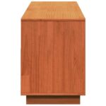 Meuble TV cire marron 140x37x50 cm bois pin massif – Image 5